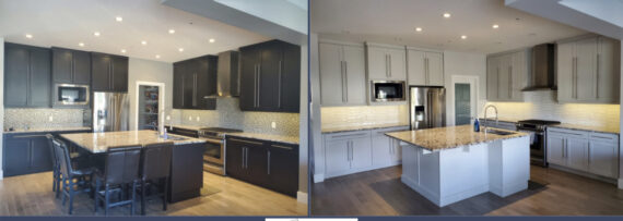 Cabinet painting Denver