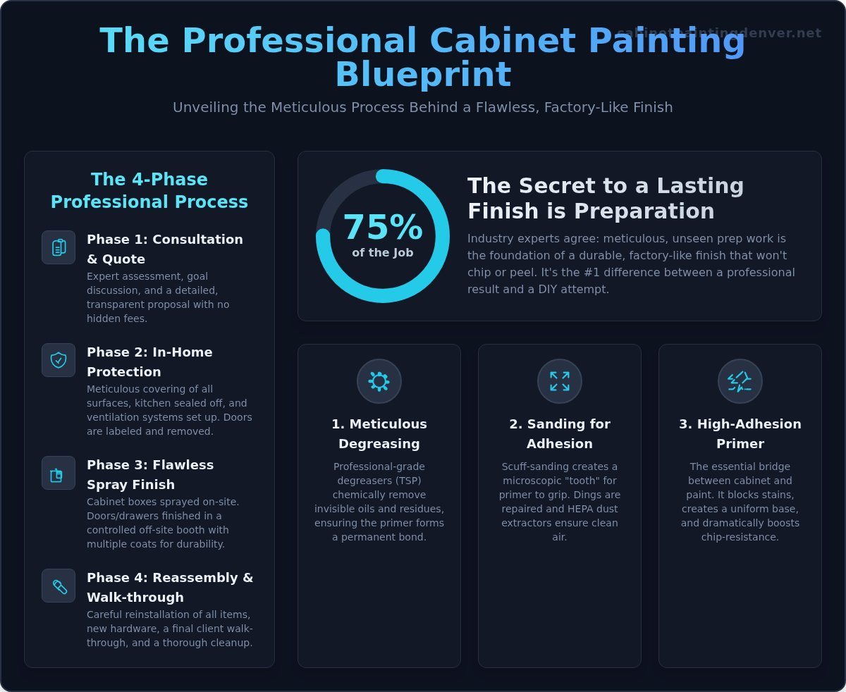 Cabinet Painting Services: What's Really Included in a Professional Job?