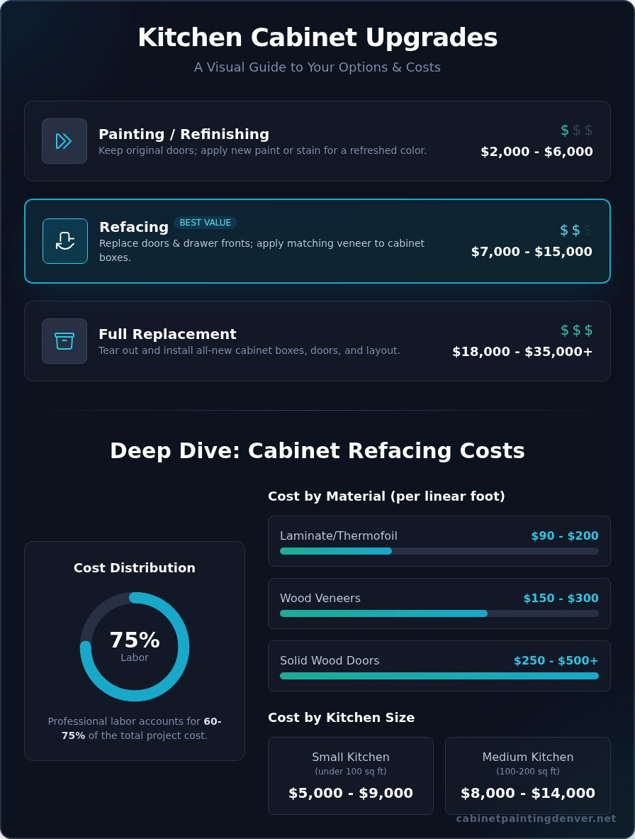 Cabinet Refacing Prices: A 2026 Homeowner's Guide