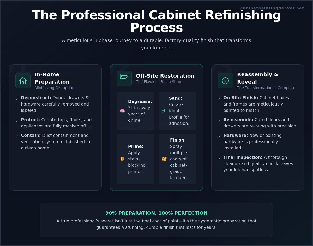 Cabinet Refinishing Near Me: How to Find The Best Denver Professionals