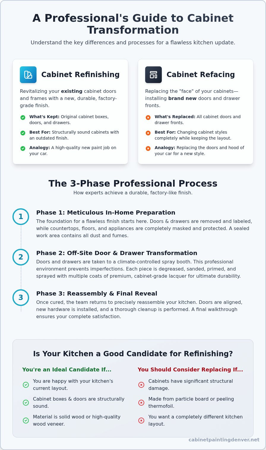 Cabinet Refinishing: The Ultimate Guide to Revitalizing Your Kitchen