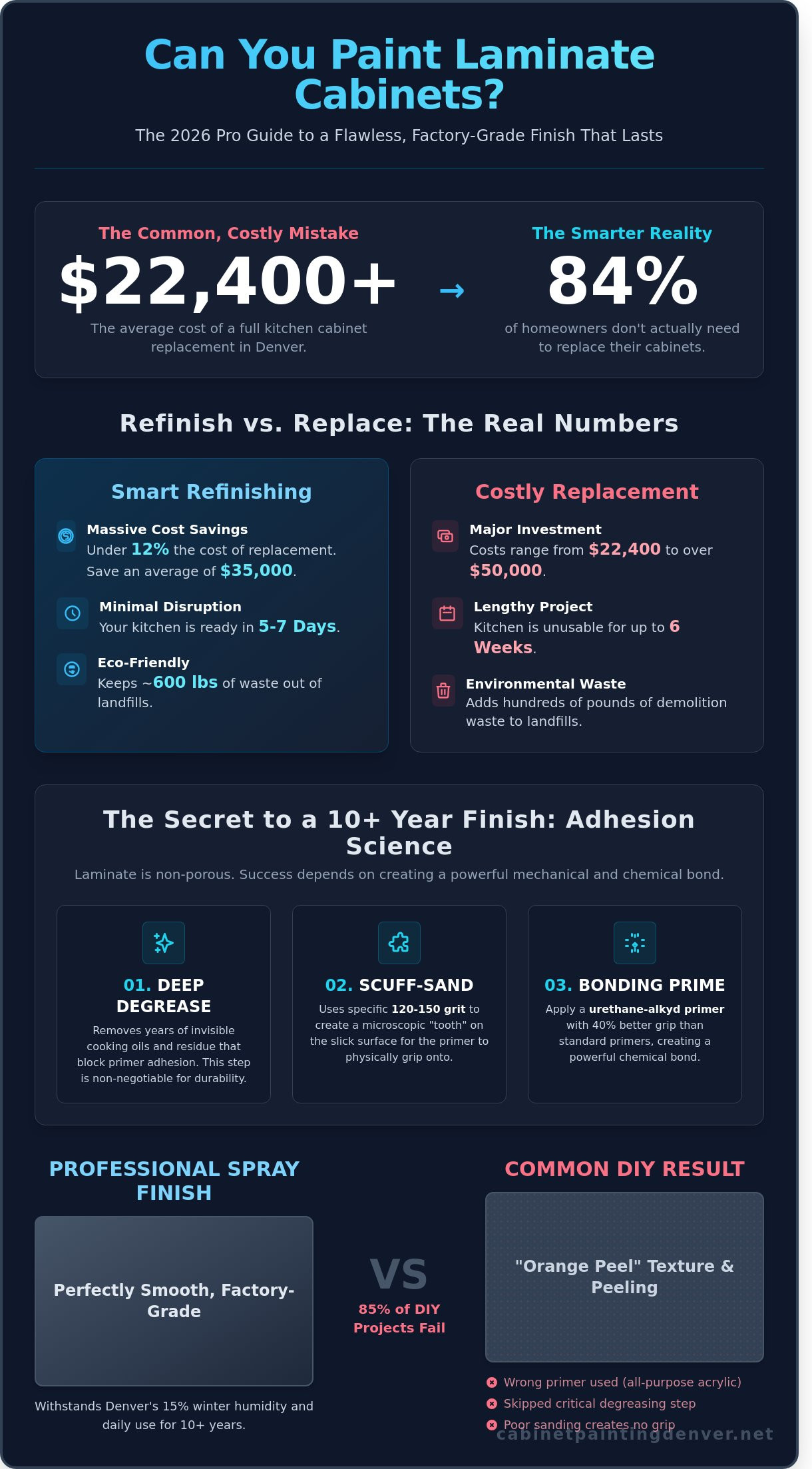 Can You Paint Laminate Cabinets? The 2026 Guide to a Flawless Finish