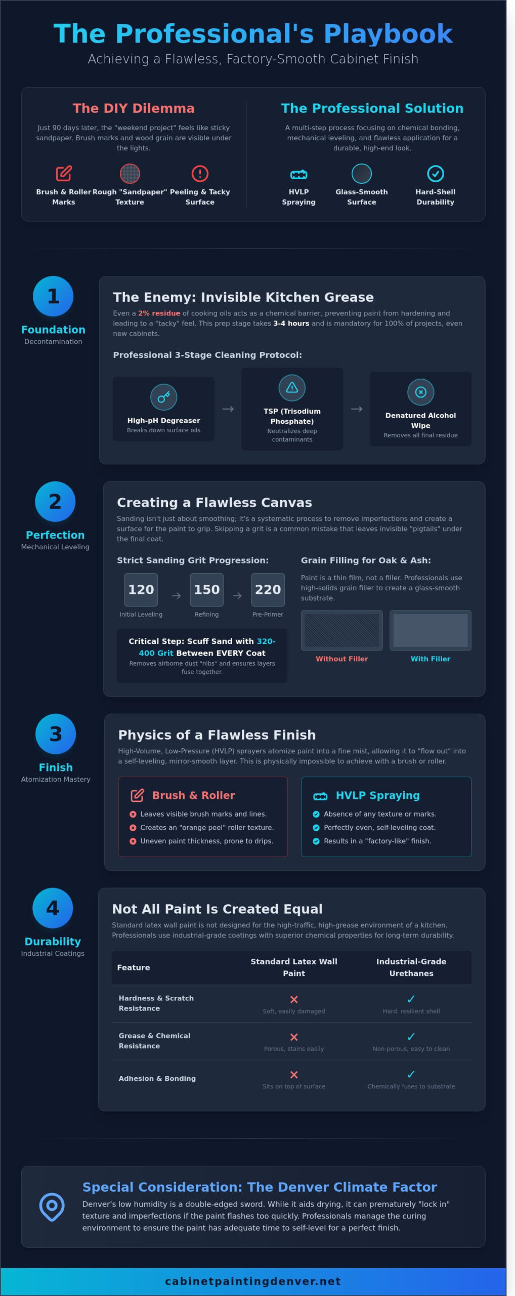 How Professionals Get a Smooth Cabinet Finish: The Secrets to a Factory-Like Look