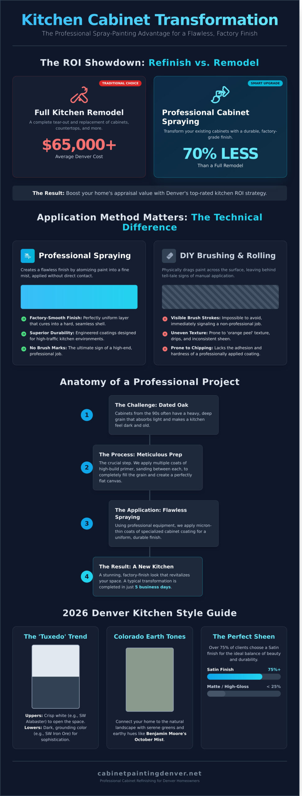 Spray Painted Kitchen Cabinets Before and After: The 2026 Guide to Professional Transformations