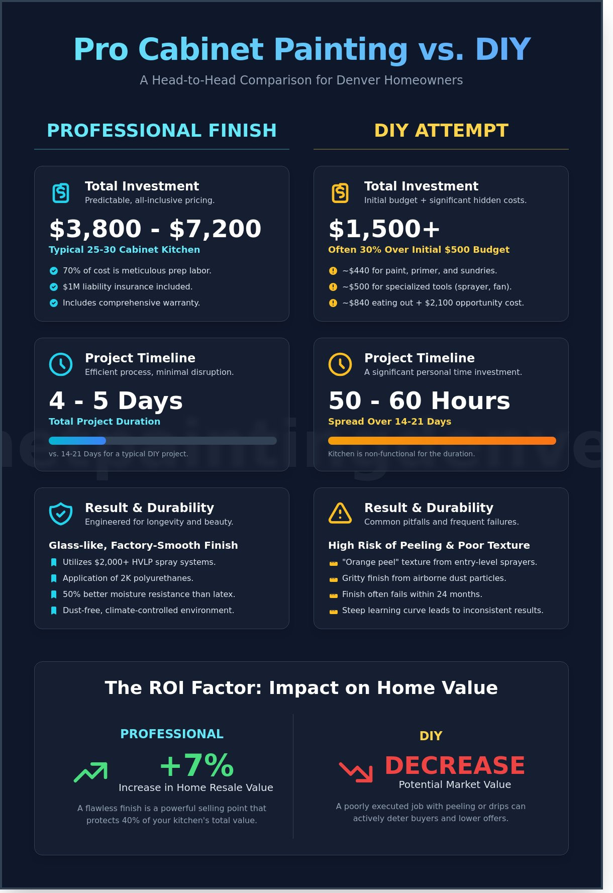 The Real Cost of Pro Cabinet Painting vs. DIY: 2026 Price & Value Guide