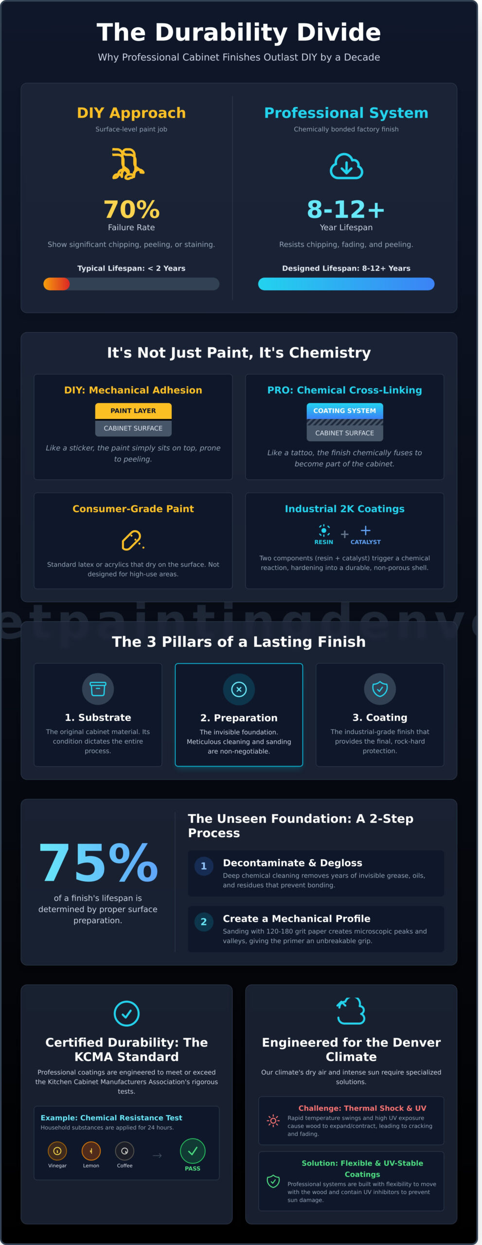 The Real Durability of Professionally Painted Cabinets: What to Expect in 2026