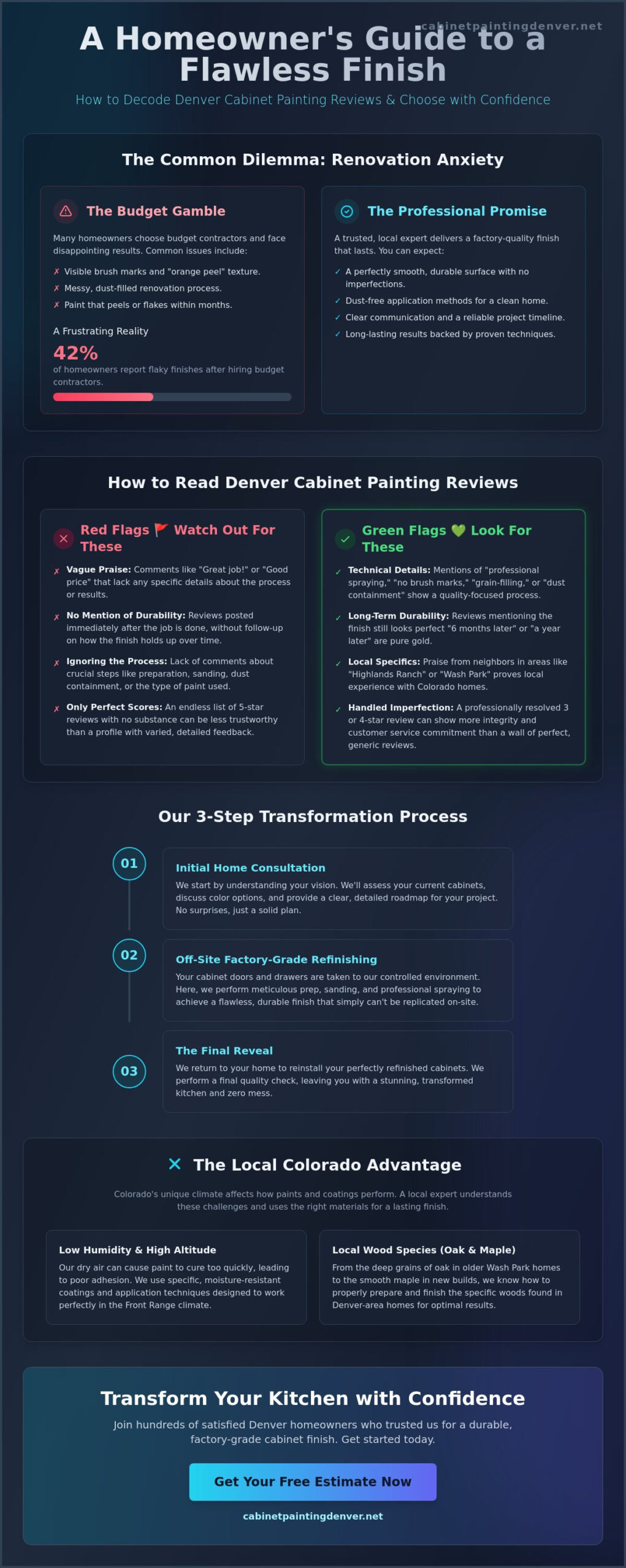 Cabinet Painting Testimonials Denver: What Real Homeowners Say in 2026