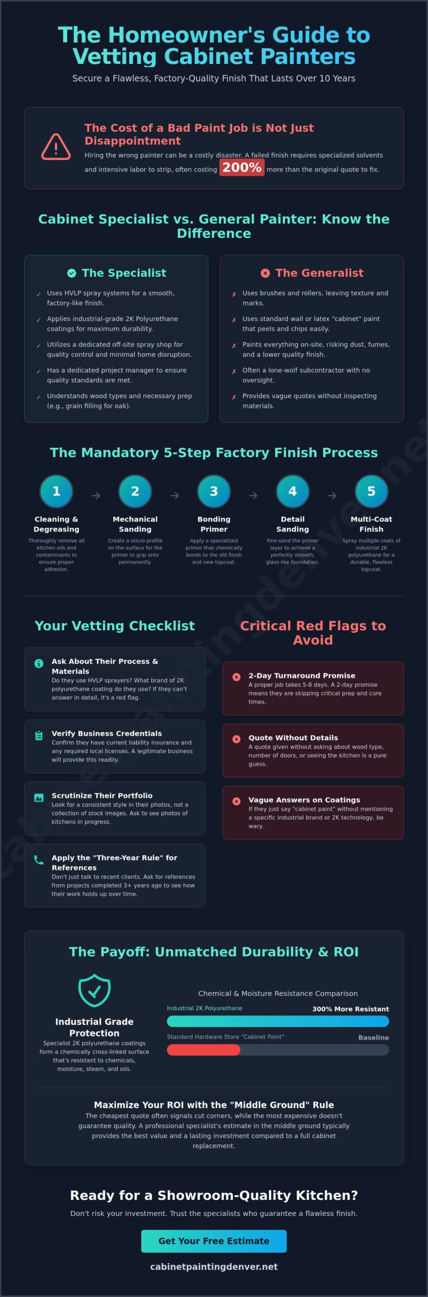How to Vet Cabinet Painting Companies: The Ultimate 2026 Homeowner’s Checklist
