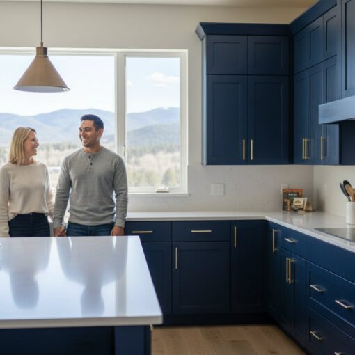 Navy Blue Kitchen Cabinet Painters Denver: The 2026 Guide to Bold Kitchen Transformations
