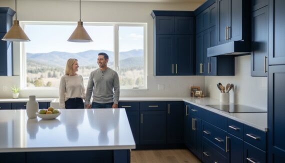 Navy Blue Kitchen Cabinet Painters Denver: The 2026 Guide to Bold Kitchen Transformations