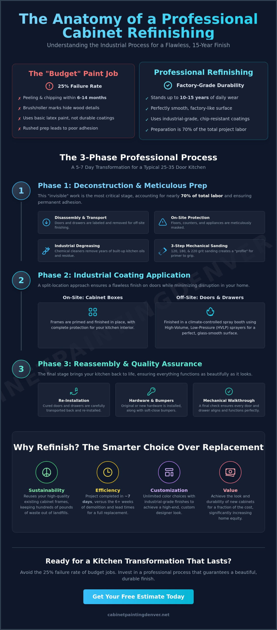 What Is Included in Cabinet Painting Services? The Complete 2026 Breakdown