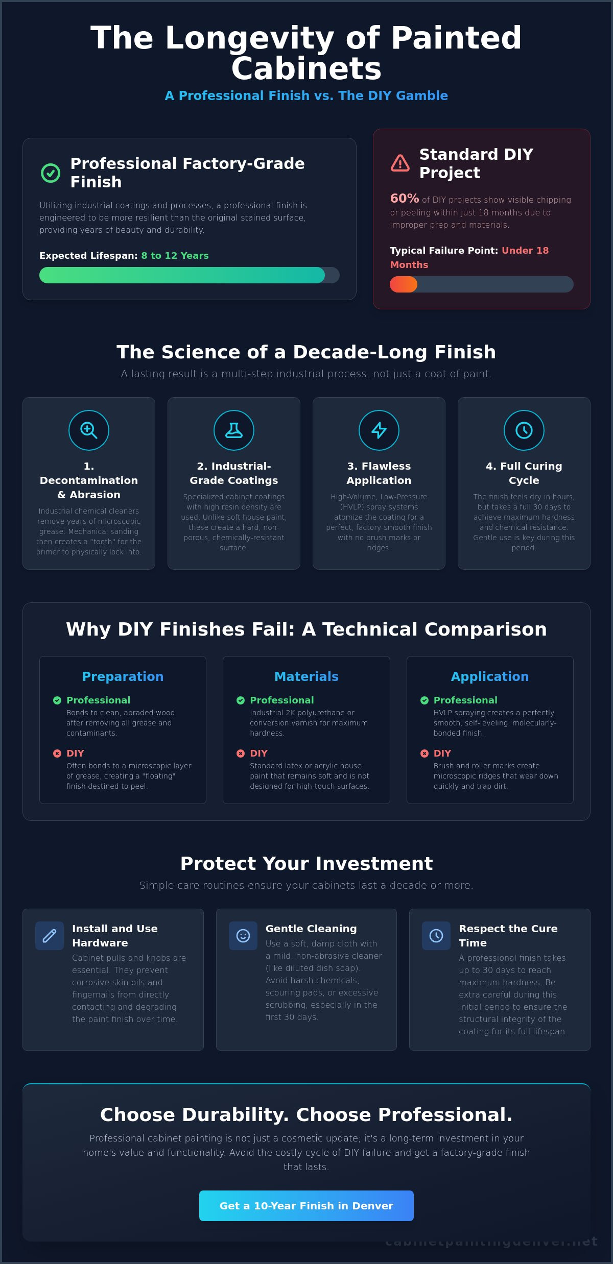 How Long Do Painted Cabinets Last? A 2026 Professional Durability Guide