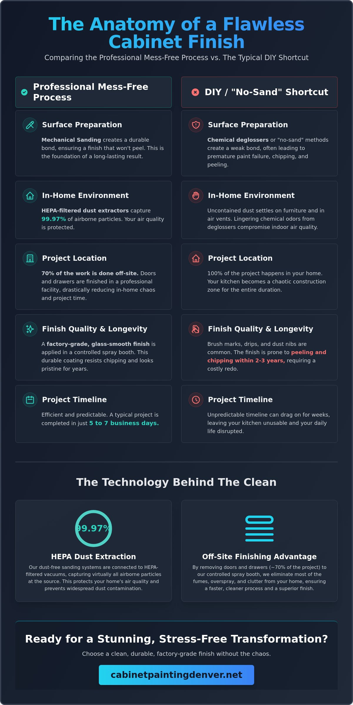 The Mess-Free Cabinet Painting Process: A Professional Guide for 2026