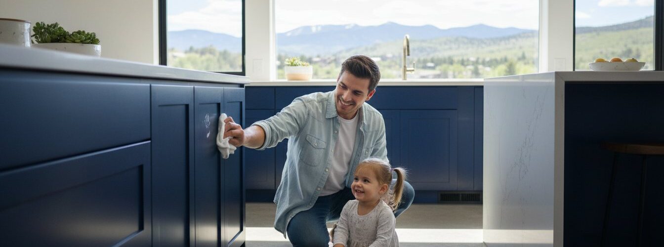 Durable Cabinet Finishes for Families with Kids: A 2026 Guide