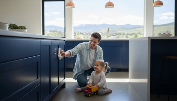 Durable Cabinet Finishes for Families with Kids: A 2026 Guide