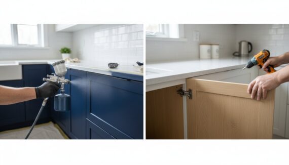 Is It Cheaper to Paint or Reface Cabinets? A 2026 Cost Comparison