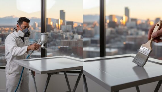 Professional Cabinet Spraying vs. Brushing: Which Finish Is Best in 2026?