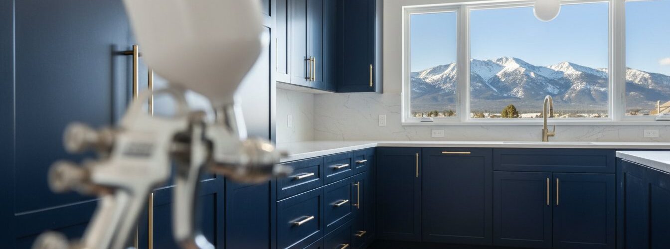 The Professional Process for Painting Cabinets: A Step-by-Step Guide to Factory Finishes