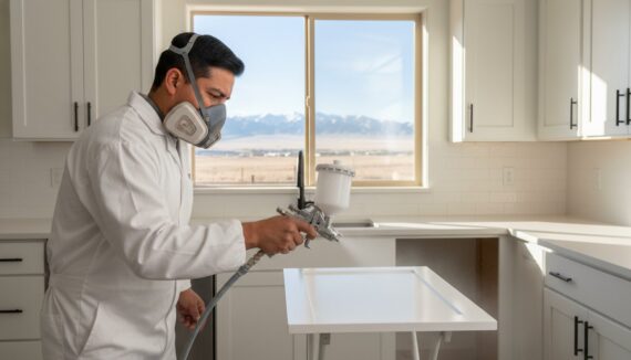 Professional Kitchen Cabinet Spraying in Aurora, CO: The 2026 Guide to a Factory Finish