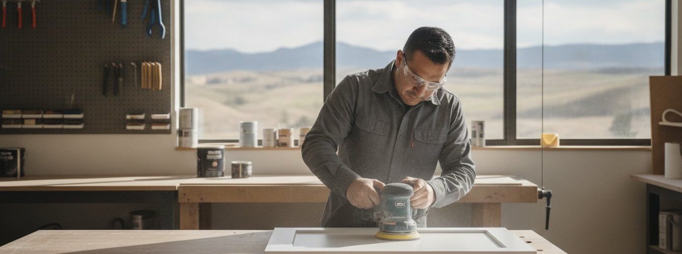 Cabinet Painting Prep Work Explained: The Secret to a Factory-Grade Finish