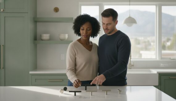 Brushed Nickel vs Matte Black Hardware: Choosing the Right Finish for Painted Cabinets in 2026