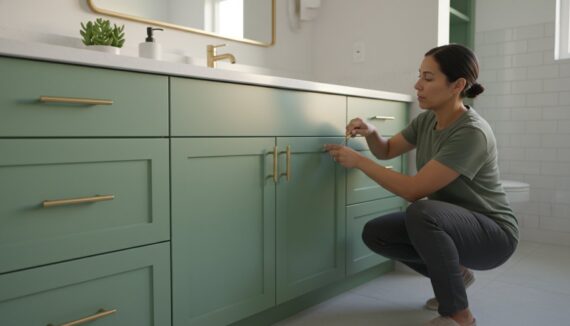 Expert Bathroom Cabinet Refinishing in Highlands Ranch