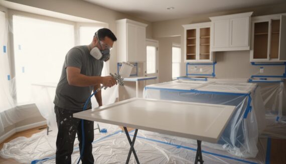Painting Your Cabinets: A Step-by-Step Look at the Professional Process
