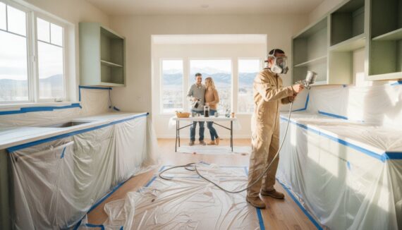 Cabinet Painting: A Homeowner’s Survival Guide