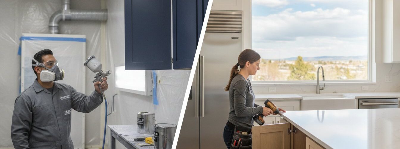 Cabinet Painting vs. Refacing in Denver: The Ultimate 2026 Comparison Guide