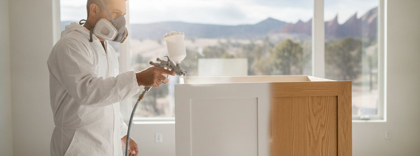 Painting Oak Cabinets in Denver: The 2026 Guide to a Grain-Free Finish