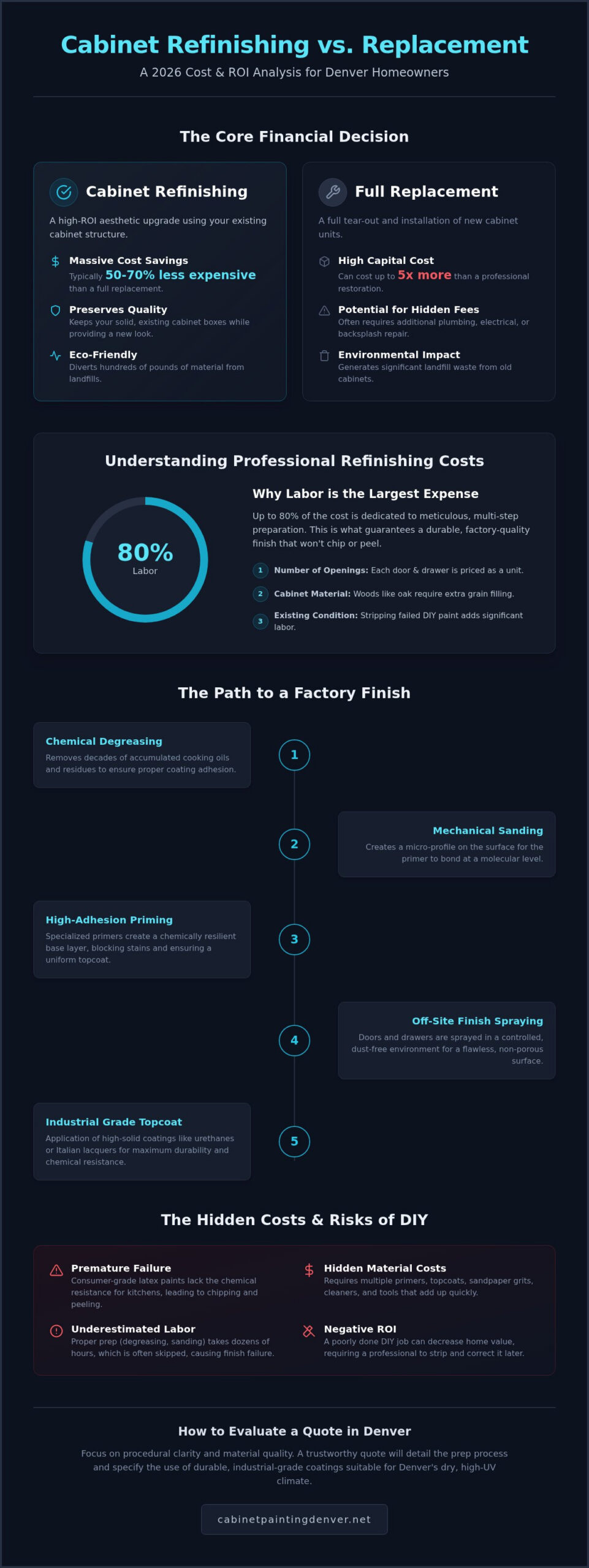 Cabinet Refinishing Cost: 2026 Guide to Professional Pricing and ROI
