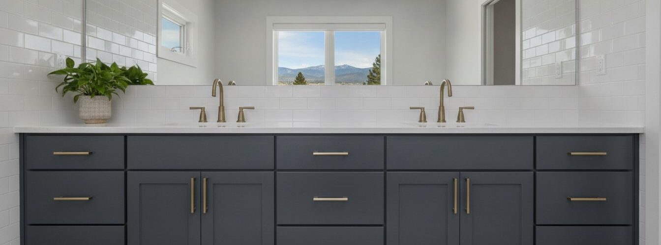 Updating Bathroom Vanity Denver: Professional Refinishing vs. Replacement