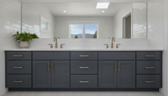 Updating Bathroom Vanity Denver: Professional Refinishing vs. Replacement