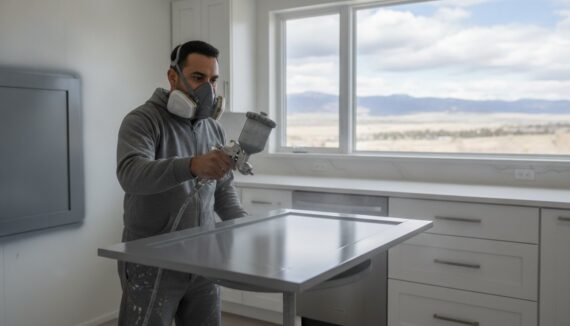 Spraying vs Rolling Kitchen Cabinets: The 2026 Professional Guide
