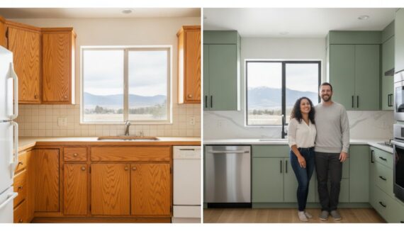 Painting Oak Cabinets in Denver: The 2026 Guide to Grain-Free Finishes